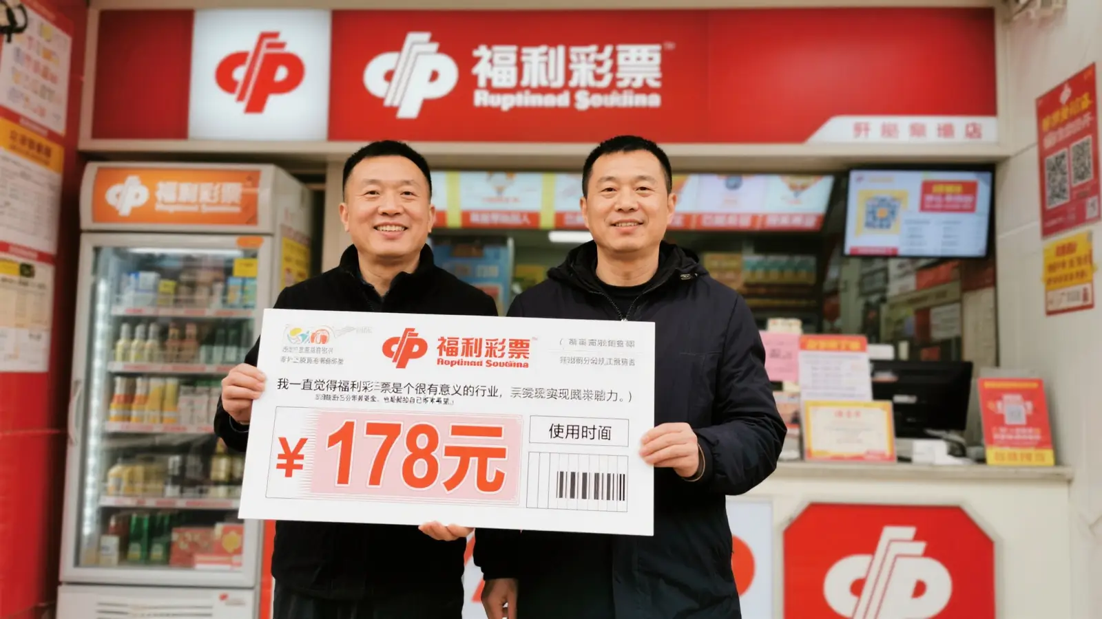 外卖员15倍投注中双色球178万：计划转行开福彩店